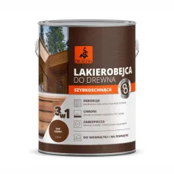 
                  DRAGON Lakierobejca do drewna szybkoschnąca 2.5 l dąb ciemny DLDS02DC